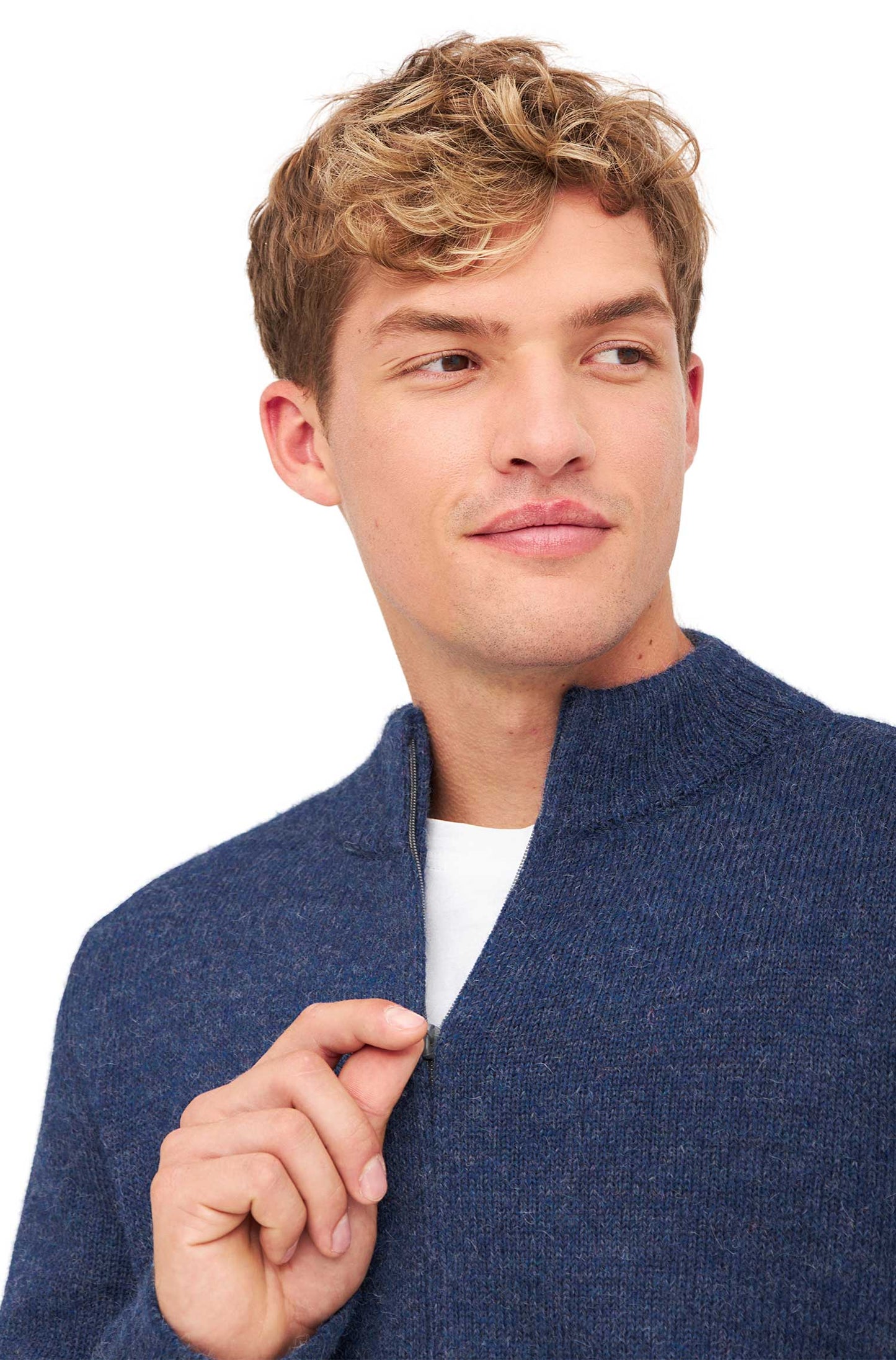 Alpaka Strickjacke BEAU Herren