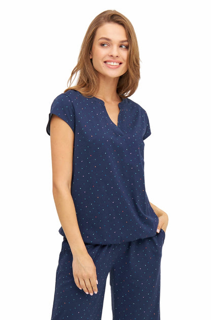 Pima-Baumwolle Shirt ALPAQUITAS mit Flügelärmel