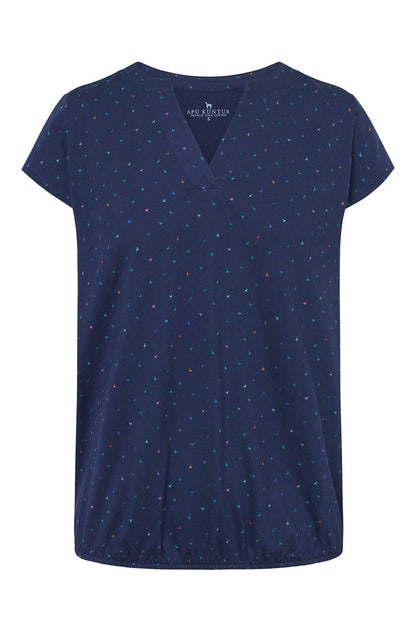 Pima-Baumwolle Shirt ALPAQUITAS mit Flügelärmel