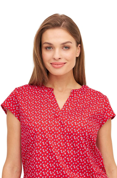 Shirt PAPERFLOWER mit Flügelärmel von Apu Kuntur