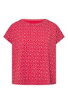 Boxy T-Shirt PAPERFLOWER aus Bio-Pima-Baumwolle red von Alpaka Store Deutschland