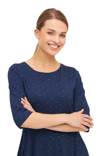 Pima-Baumwolle Kleid ALPAQUITAS, lang