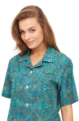 Hemd FLORAL ETHNO aus Bio-Pima-Baumwolle von Alpaka Store Deutschland