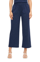 Hose ALPAQUITAS aus Bio-Pima-Baumwolle navy