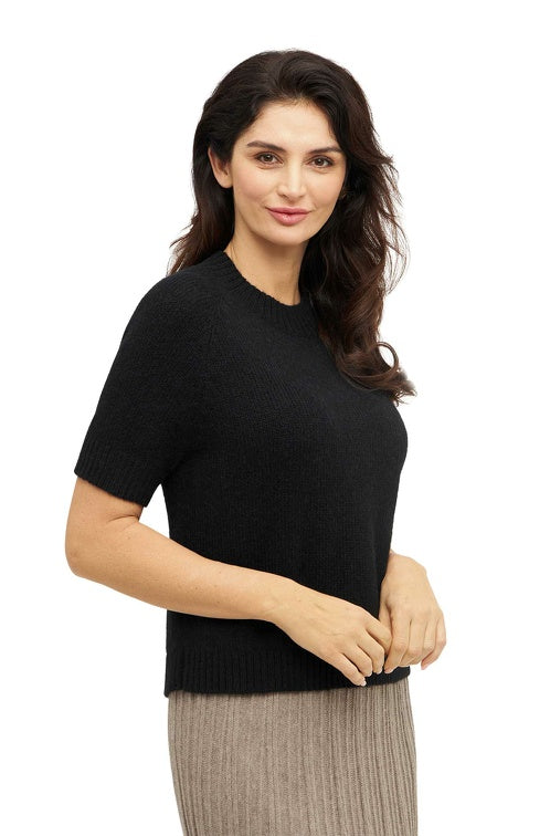 Kurzarm-Pullover PACA aus 87% Alpaka und 13% Merino von Apu Kuntur