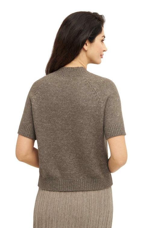 Kurzarm-Pullover PACA aus 87% Alpaka und 13% Merino von Apu Kuntur