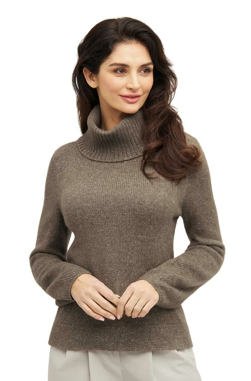 Rollkragenpullover PACA aus 87% Alpaka und 13% Merino von Apu Kuntur