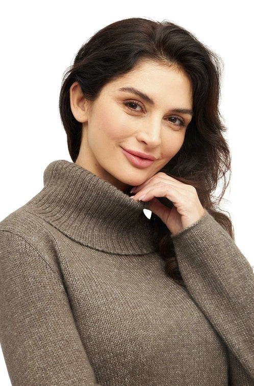Rollkragenpullover PACA aus 87% Alpaka und 13% Merino von Apu Kuntur