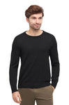 Herren Pullover APUSENTIAL aus 100% Alpaka schwarz von Apu Kuntur