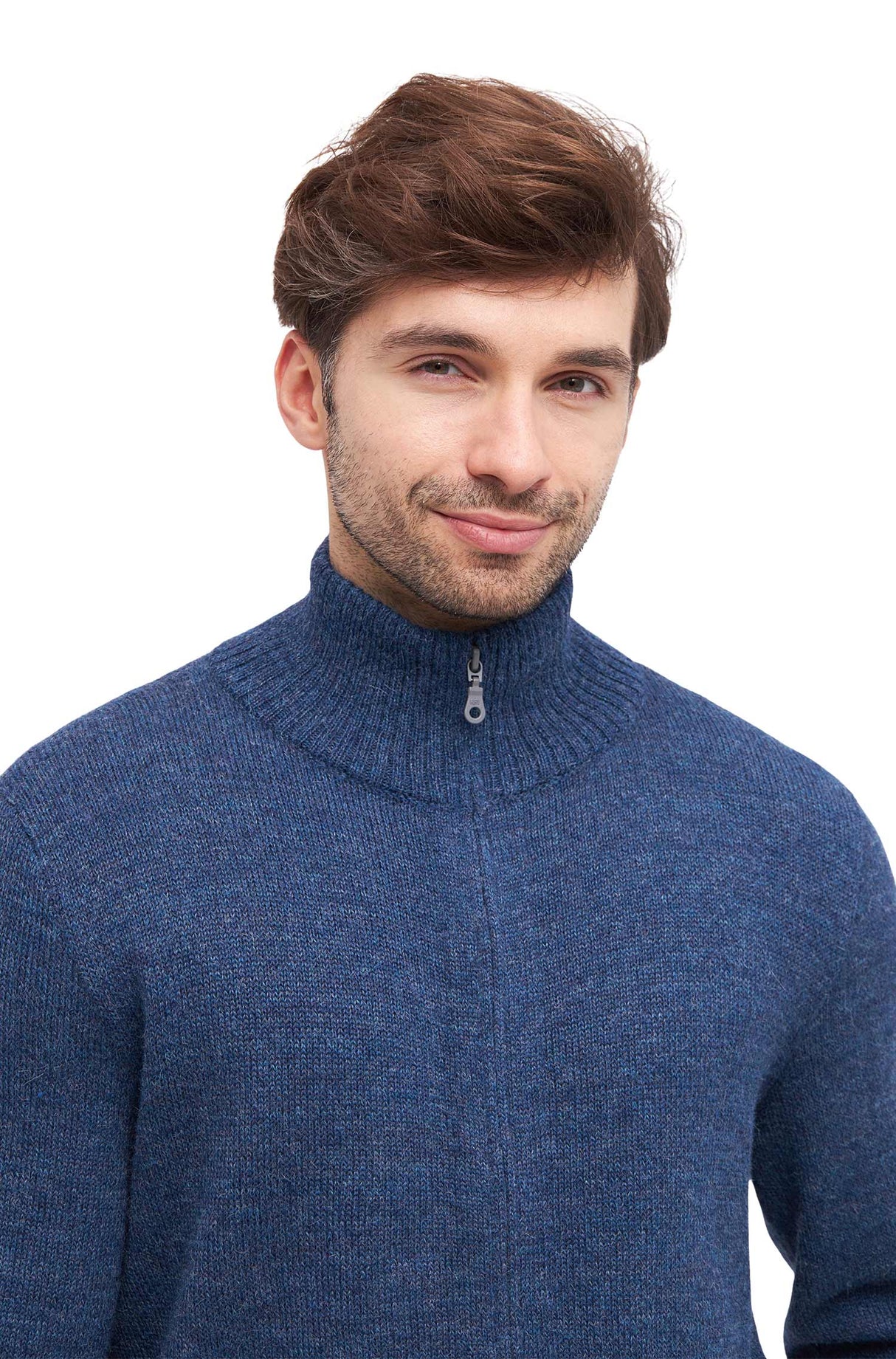 Strickjacke Herren RONALDO aus 100% Alpaka von Apu Kuntur
