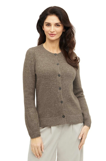 Alpaka Strickjacke PACA - 87% Alpaka & 13% Merino