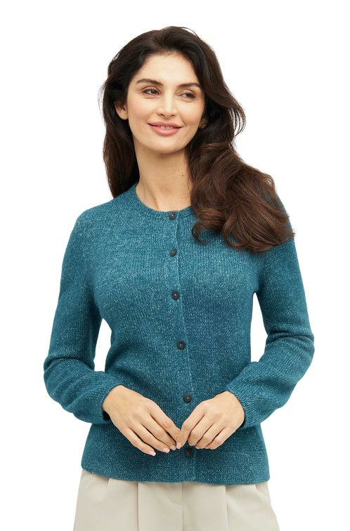 Alpaka Strickjacke PACA - 87% Alpaka & 13% Merino