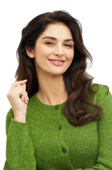 Strickjacke PACA - 87% Alpaka und 13% Merino von Apu Kuntur