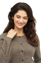 Strickjacke PACA - 87% Alpaka und 13% Merino von Apu Kuntur