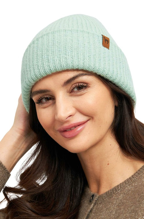 Mütze PACA aus 87% Alpaka und 13% Merino seafoam one-size von Apu Kuntur
