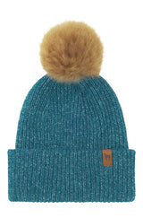 Mütze PACA mit Bommel aus 87% Alpaka und 13% Merino von Apu Kuntur