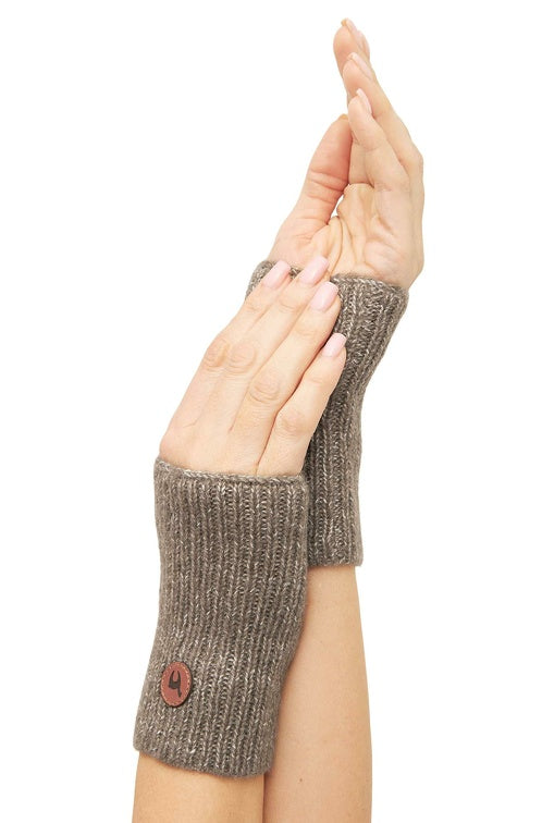 Pulswärmer PACA - 87% Alpaka - mit Merino von Apu Kuntur
