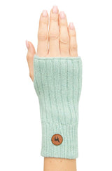 Pulswärmer PACA - 87% Alpaka - mit Daumenloch seafoam one-size von Apu Kuntur