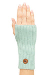 Pulswärmer PACA - 87% Alpaka - mit Daumenloch seafoam one-size von Apu Kuntur