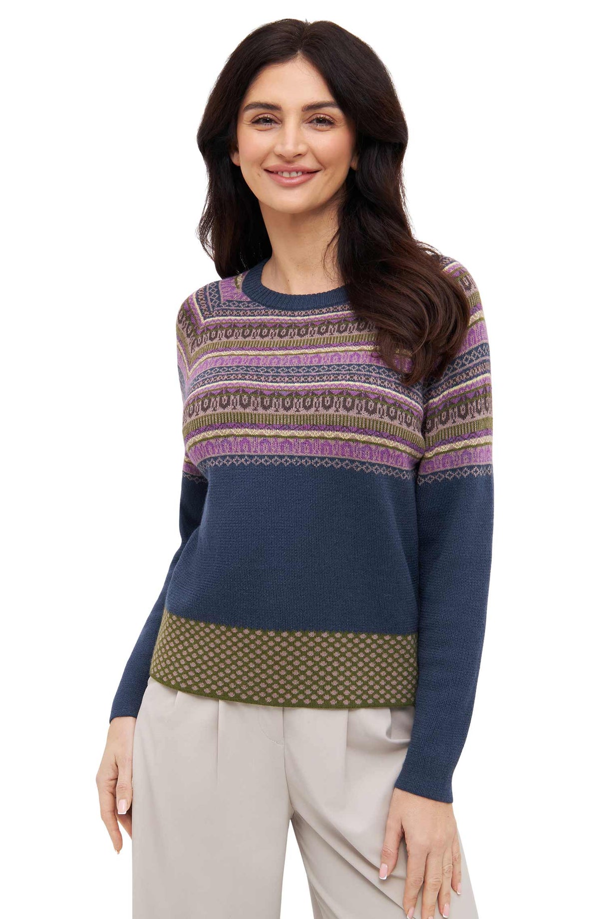 Pullover COLORES ANDEN aus 100% Alpaka von Apu Kuntur
