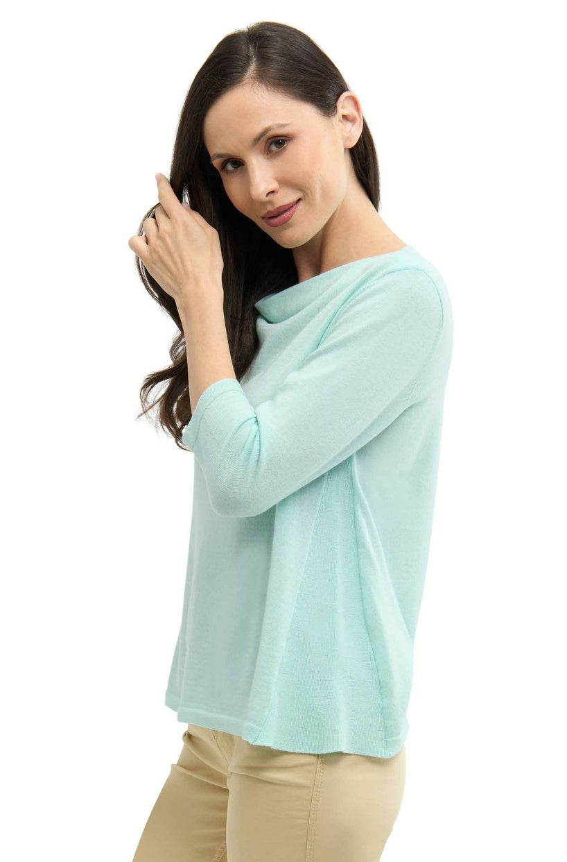 Bio-Baumwolle Pullover VEGA - Royal Alpaka-Baumwoll-Mix