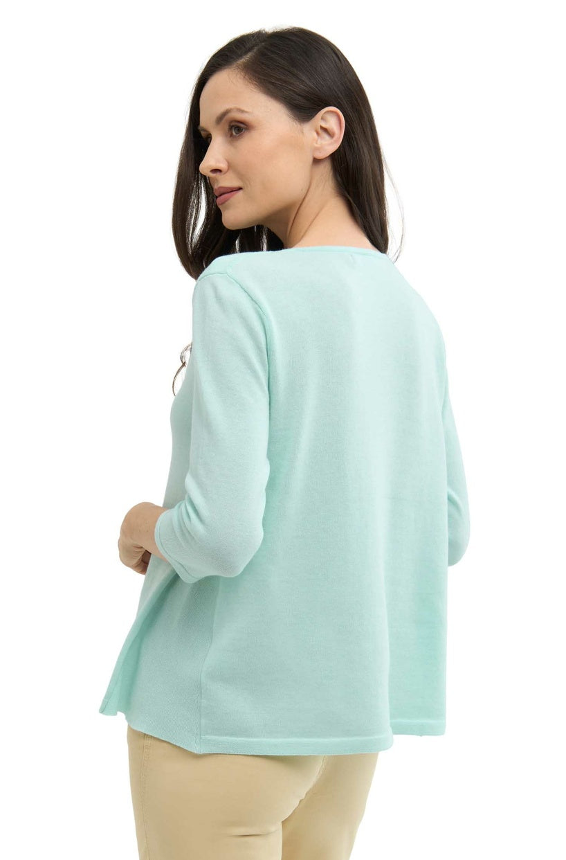 Bio-Baumwolle Pullover VEGA - Royal Alpaka-Baumwoll-Mix