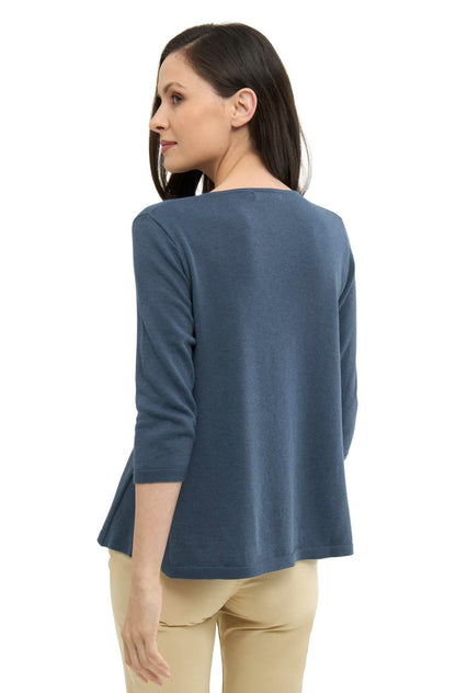 Bio-Baumwolle Pullover VEGA - Royal Alpaka-Baumwoll-Mix