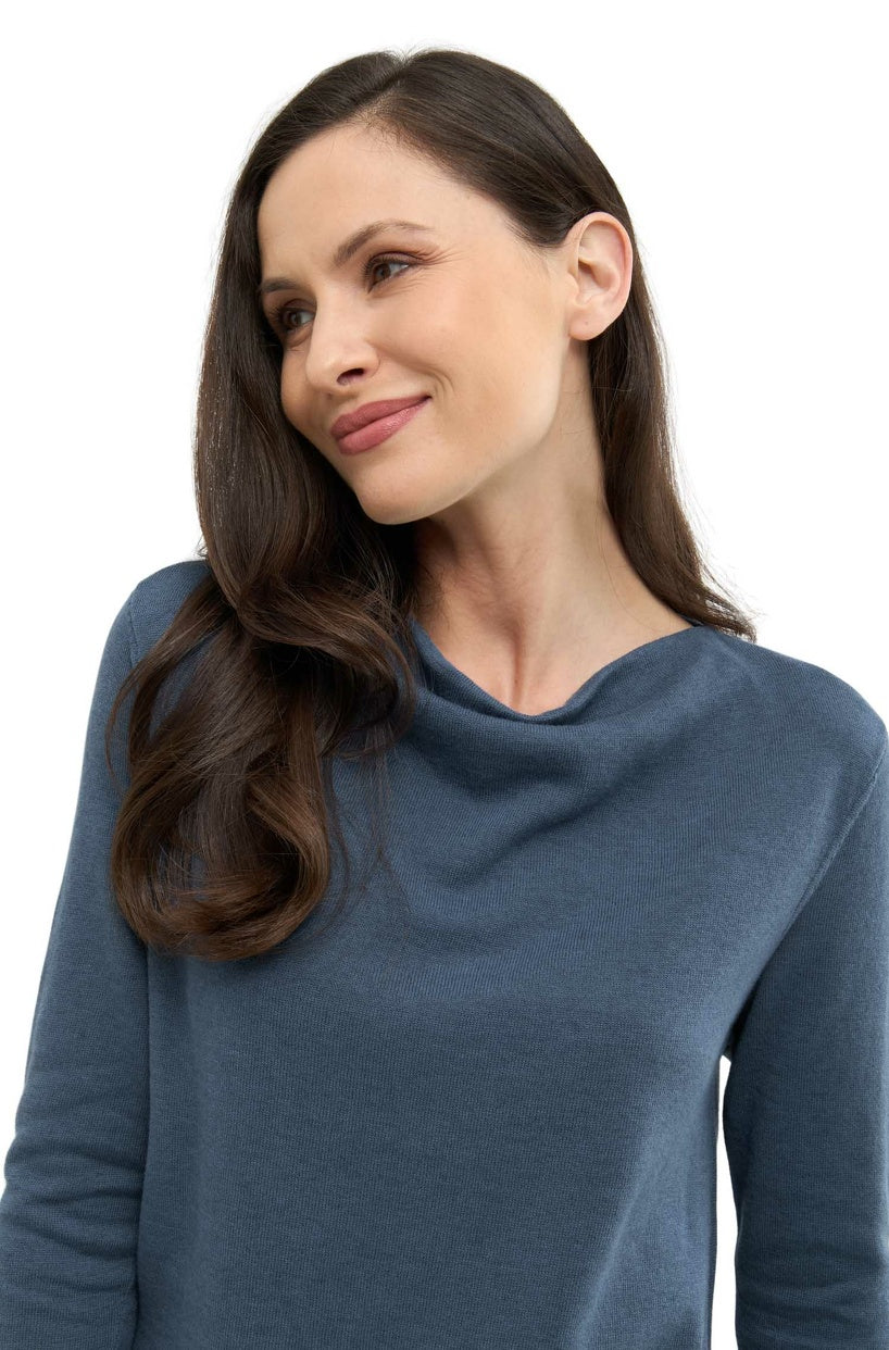 Bio-Baumwolle Pullover VEGA - Royal Alpaka-Baumwoll-Mix