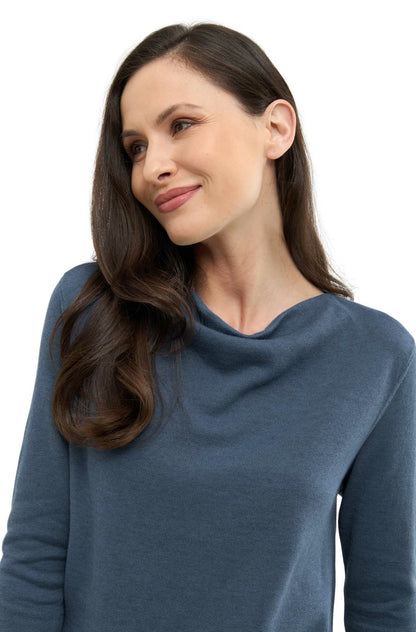 Bio-Baumwolle Pullover VEGA - Royal Alpaka-Baumwoll-Mix