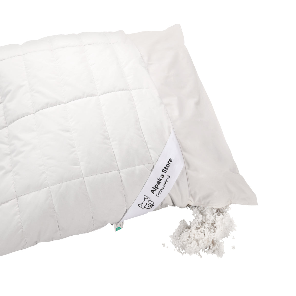Alpaka Kopfkissen mit Schafwolle (kbT) von Alpaka Store Deutschland