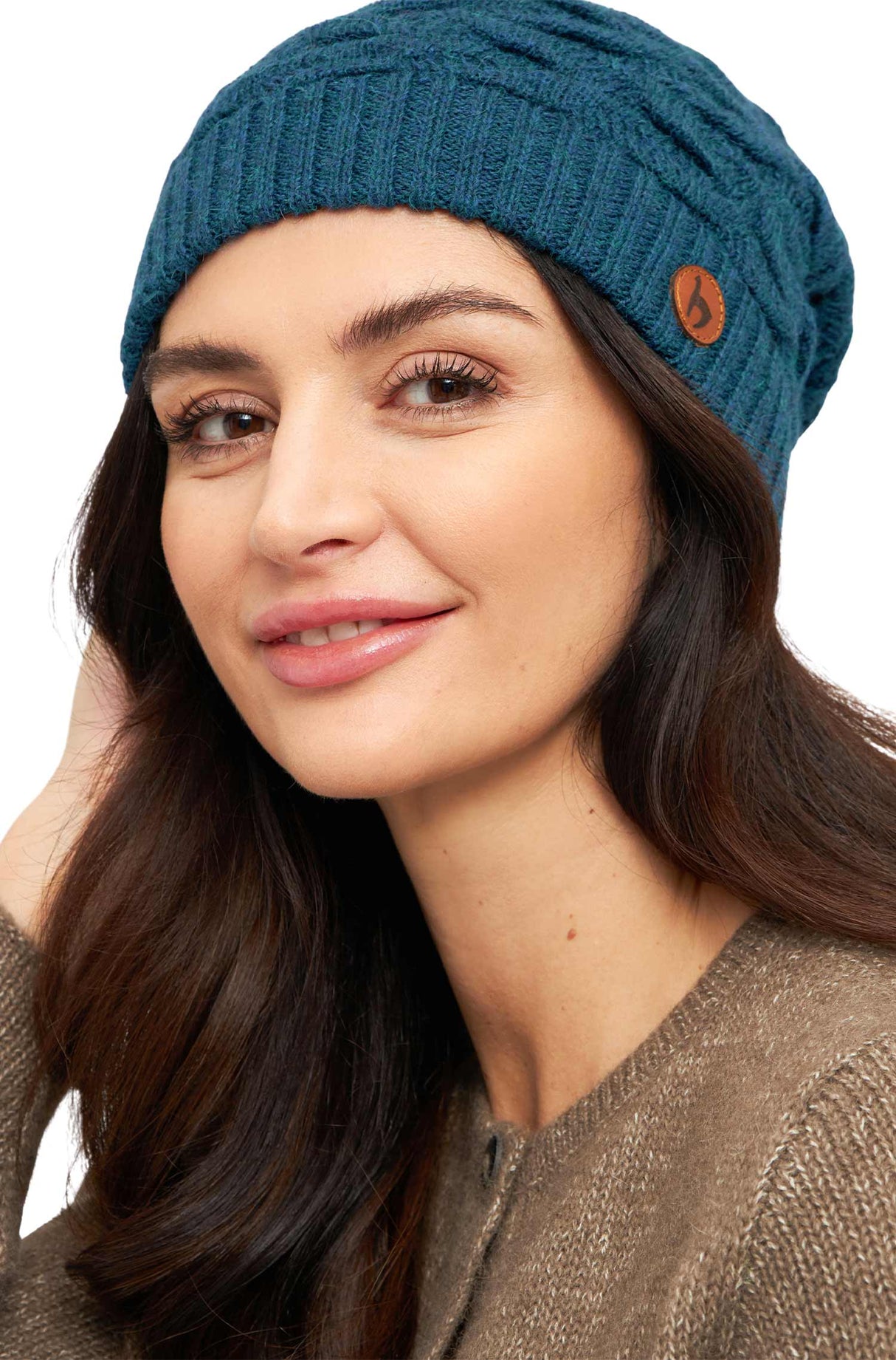 Alpaka Basken-Mütze BIESEN - 100% Alpaka