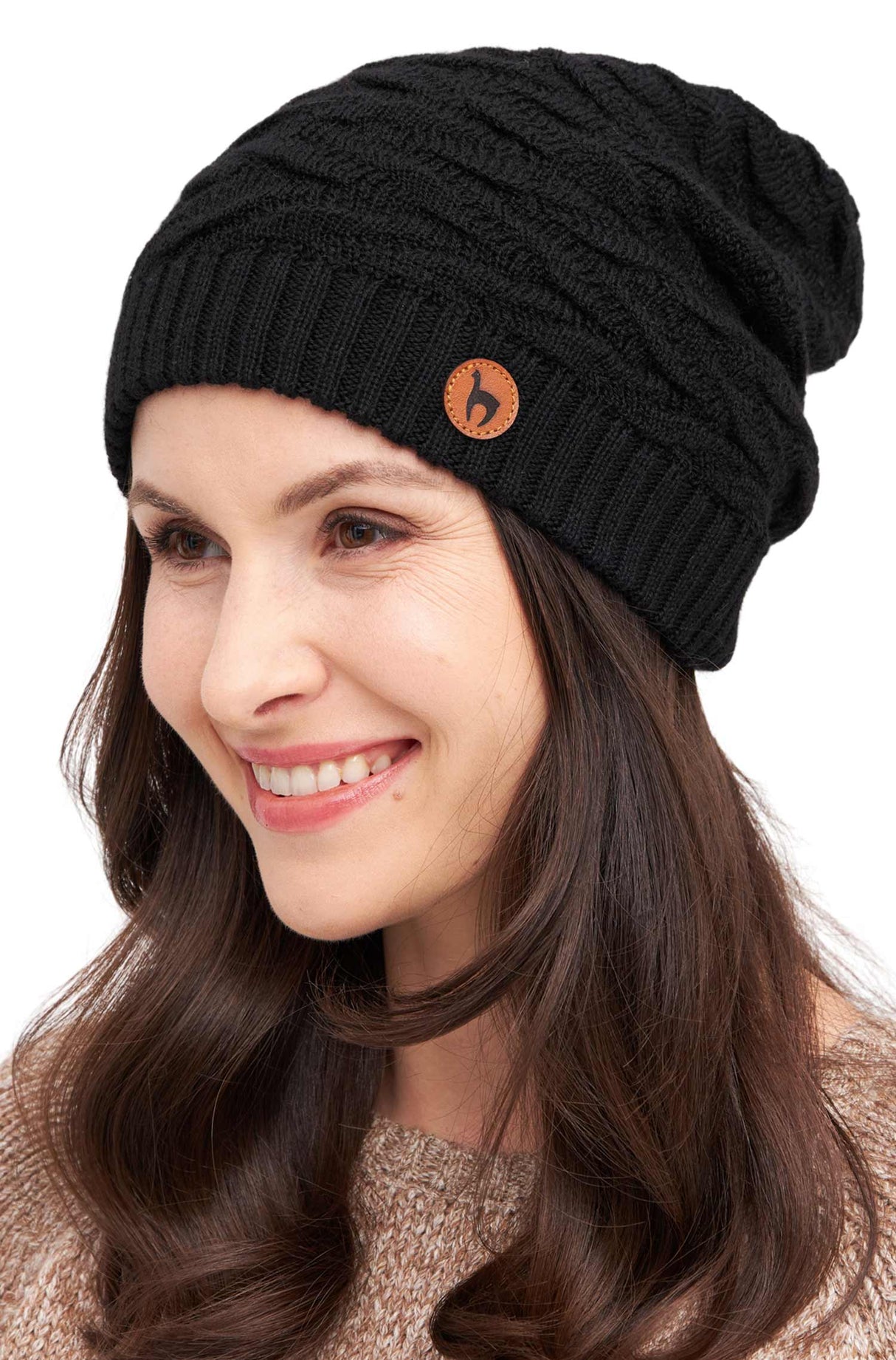 Alpaka Basken-Mütze BIESEN - 100% Alpaka