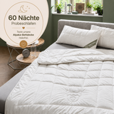 Alpaka Bettdecke 100% Alpakadecke "Alpaka Store Deutschland" inkl. gratis Schlafratgeber