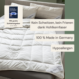 Alpaka Bettdecke 100% Alpakadecke "Alpaka Store Deutschland" inkl. gratis Schlafratgeber