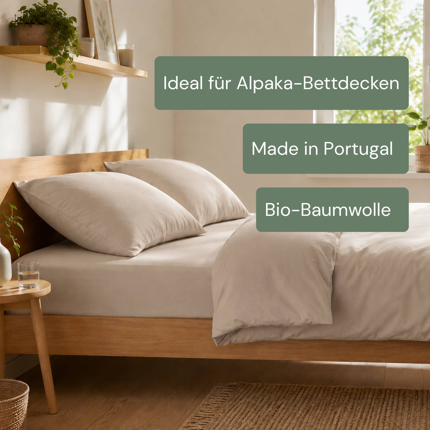NEU! Perkal Bettwäsche aus 100% Bio-Baumwolle - Terra Naturale