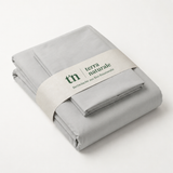 NEU! Perkal Bettwäsche aus 100% Bio-Baumwolle - Terra Naturale Grau