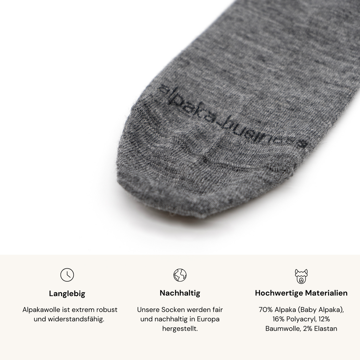 Socken BUSINESS LUXUS - 70% Alpaka