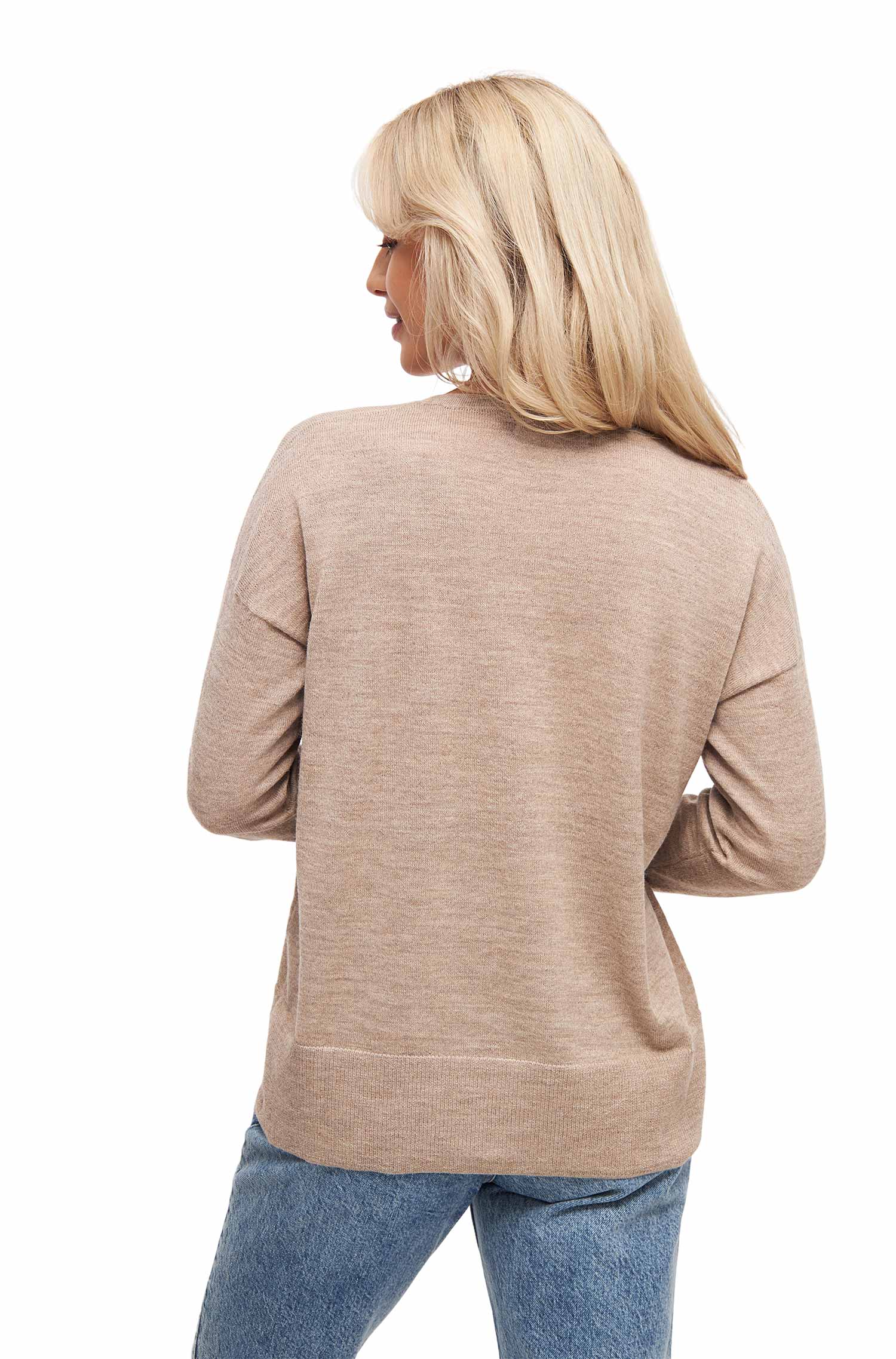 Alpaka Pullover AMBRA beige
