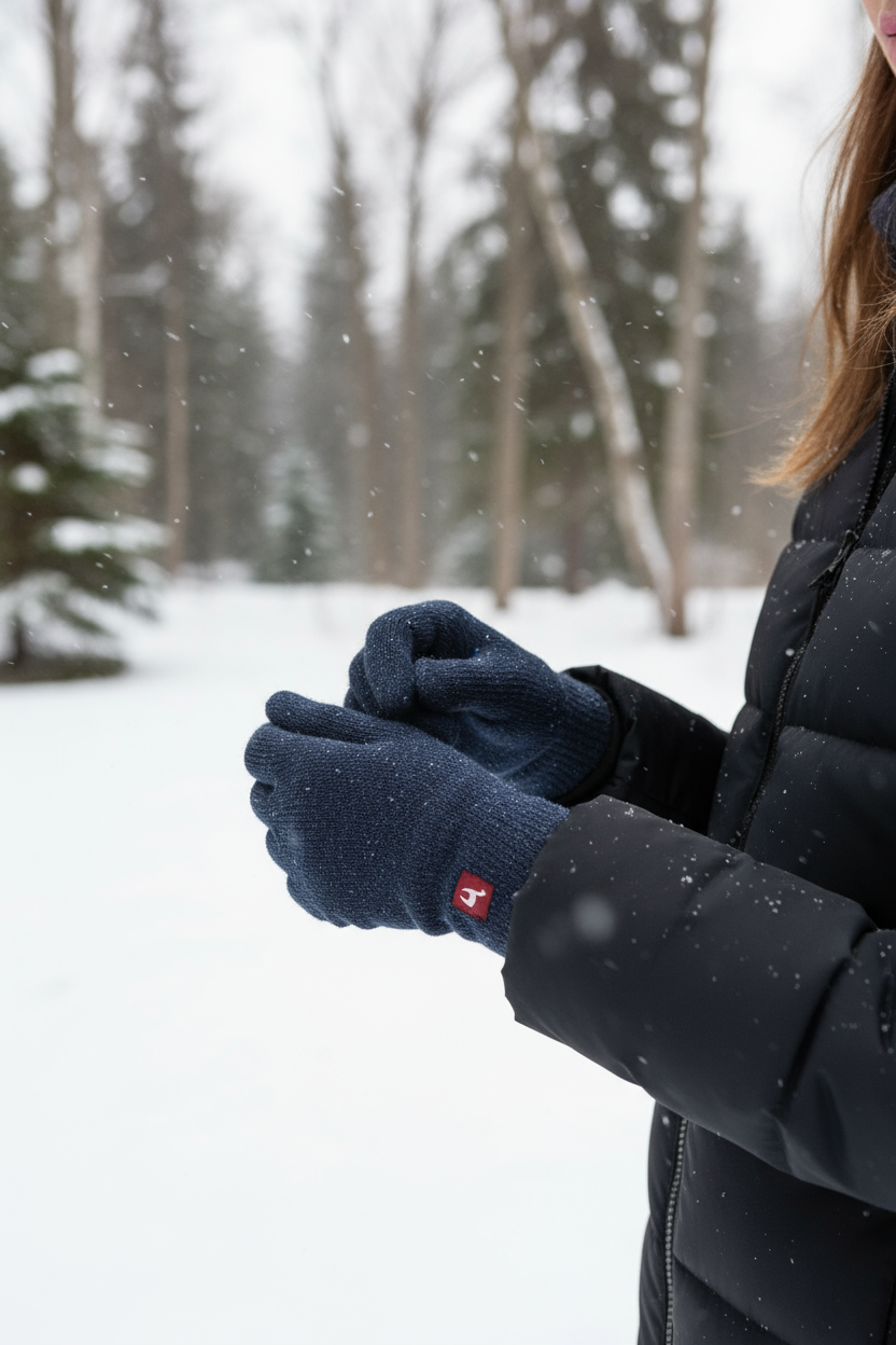 Alpaka Fingerhandschuhe UNI 100% Alpaka