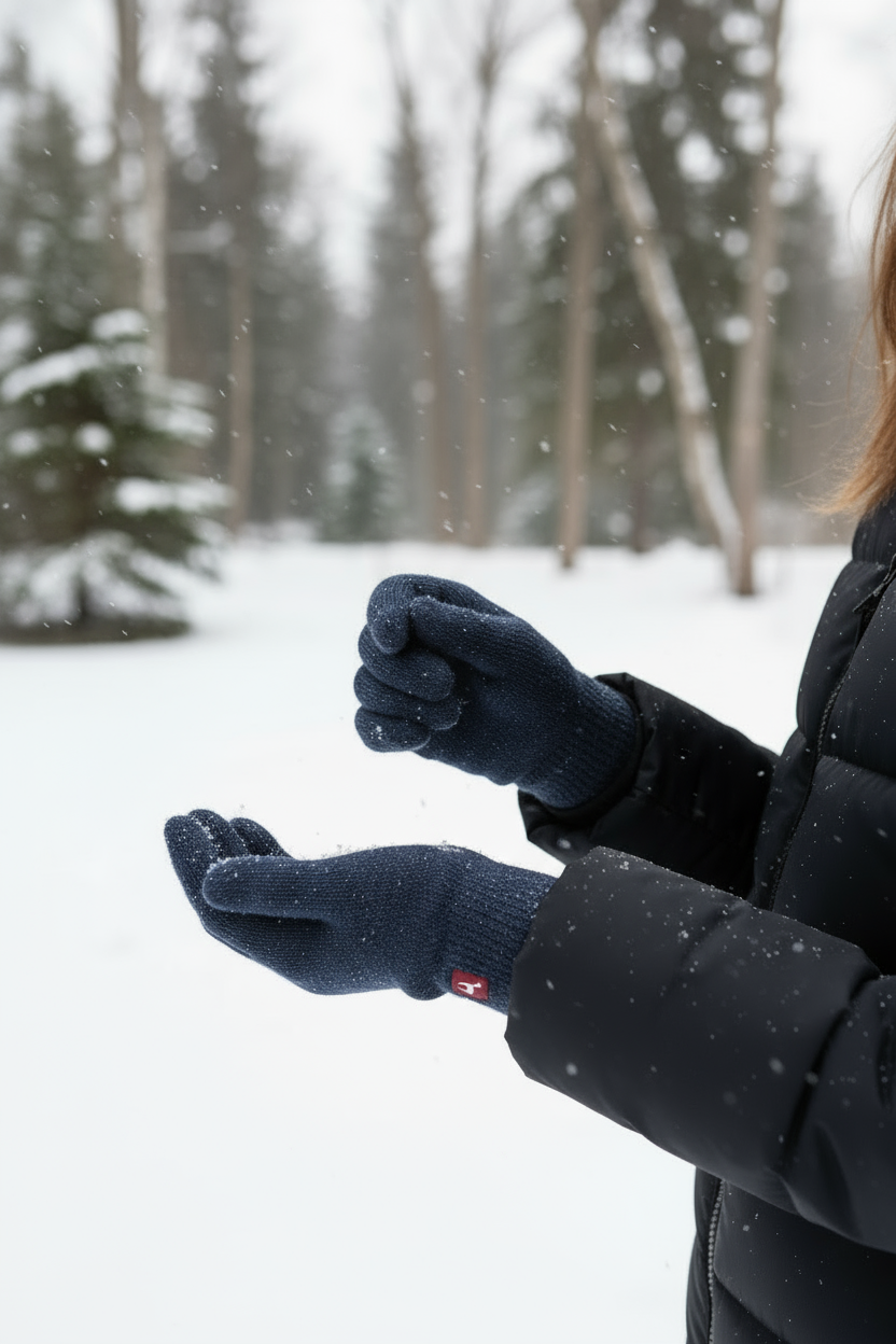 Alpaka Fingerhandschuhe UNI 100% Alpaka