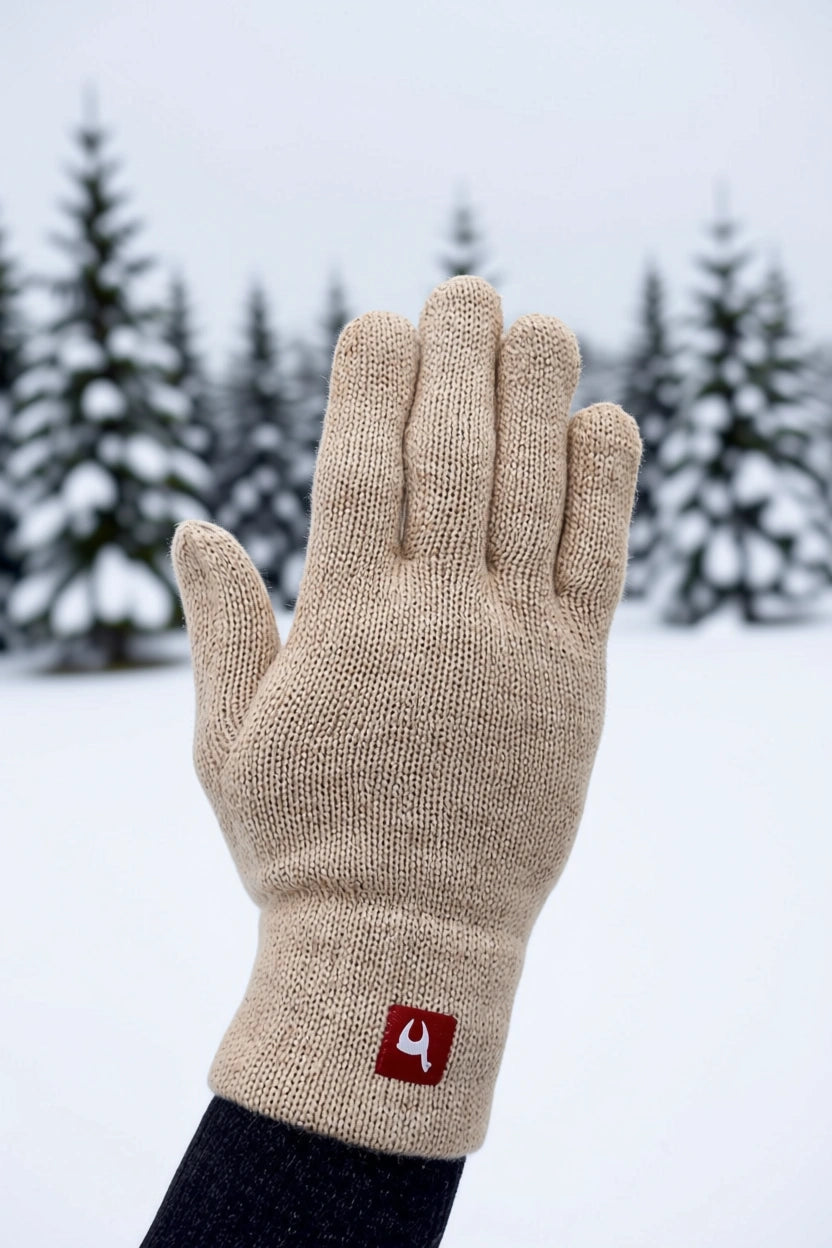 Alpaka Fingerhandschuhe UNI - 100% Alpaka