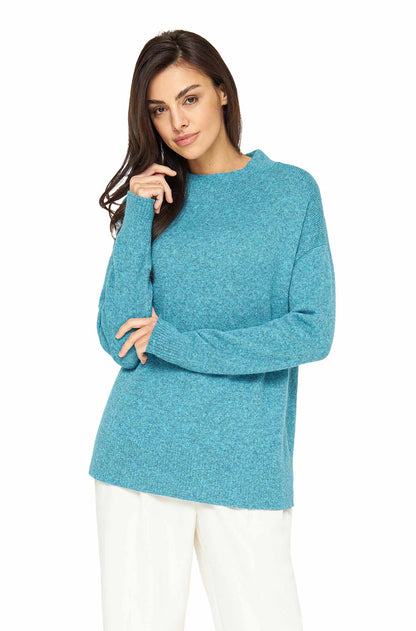 Alpaka Pullover GRAZIA türkis