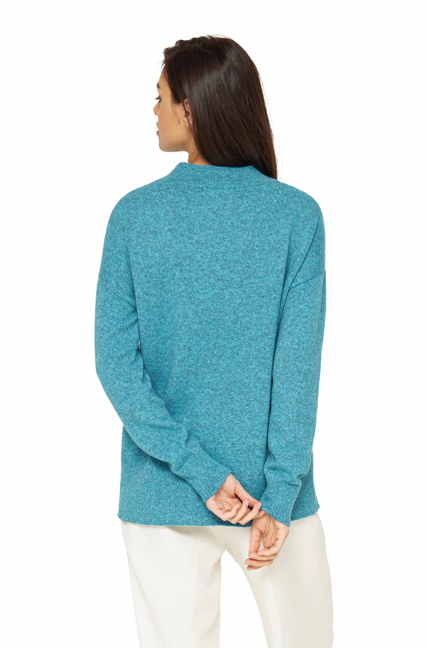 Alpaka Pullover GRAZIA türkis