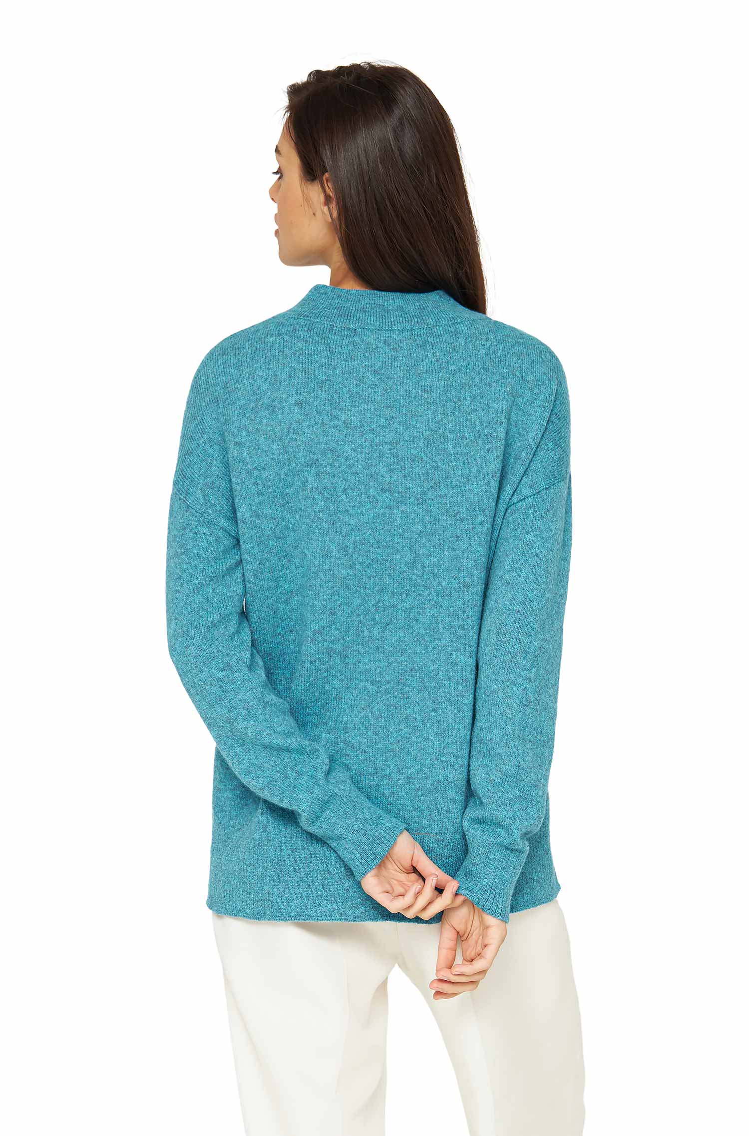 Alpaka Pullover GRAZIA türkis