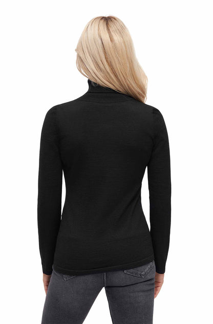 Alpaka Pullover MADAI Damen schwarz