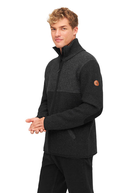 Filzjacke OLIVER schwarz
