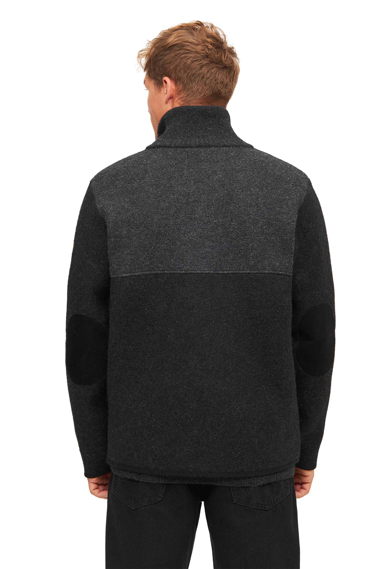 Filzjacke OLIVER schwarz