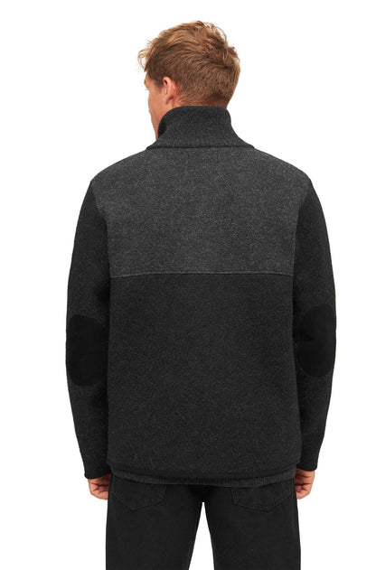 Filzjacke OLIVER schwarz
