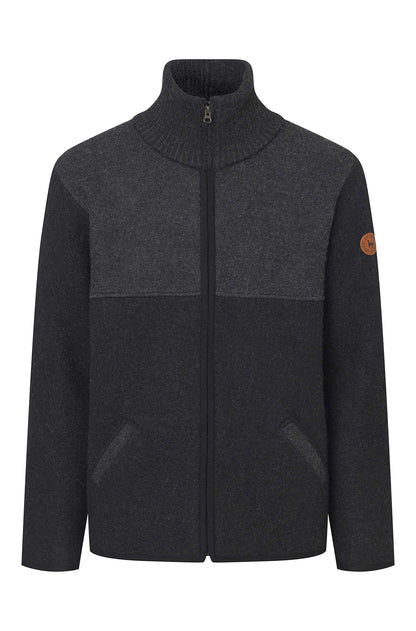 Filzjacke OLIVER schwarz