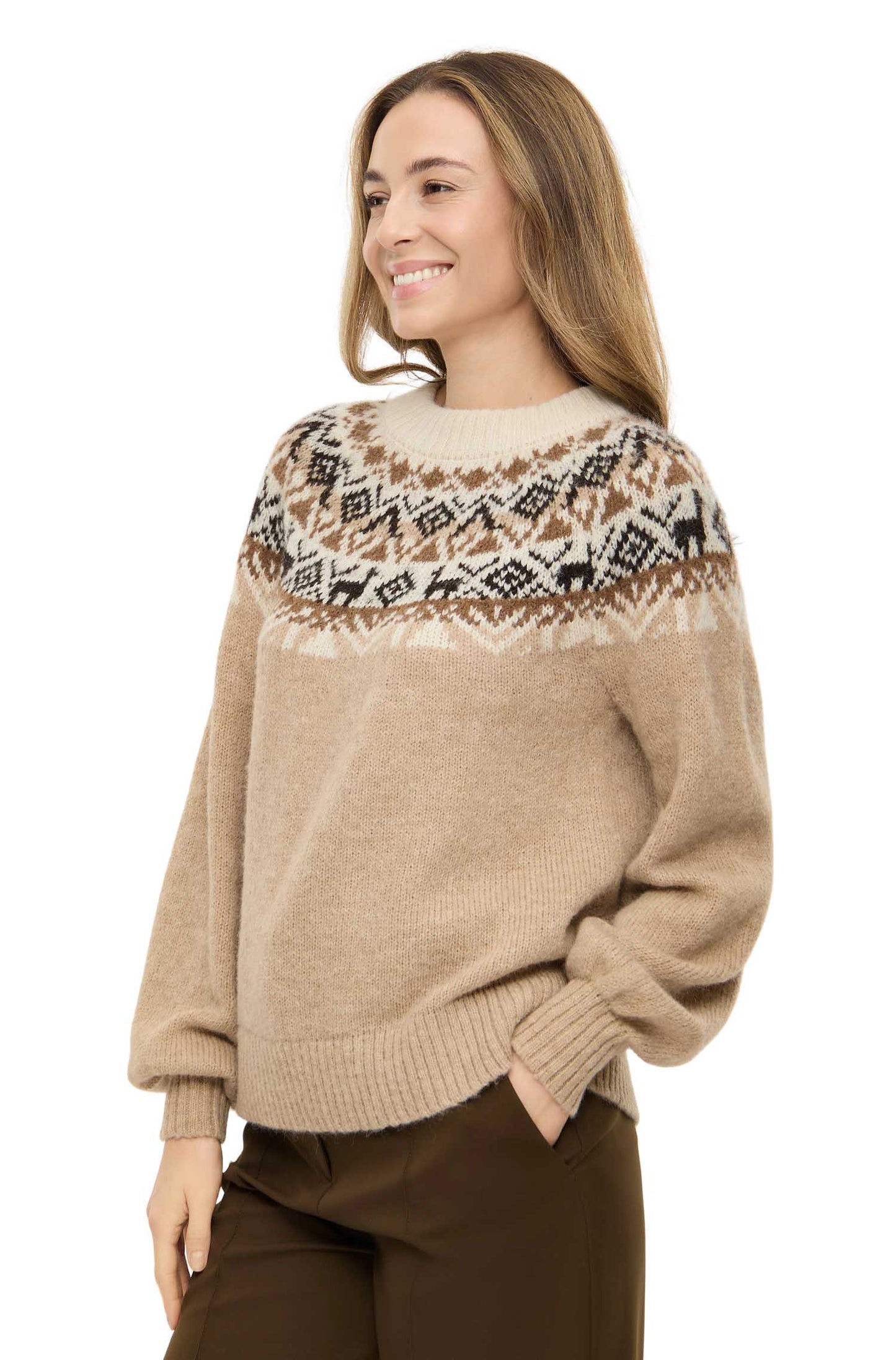 Alpaka Pullover SOLANA - 100% Alpaka